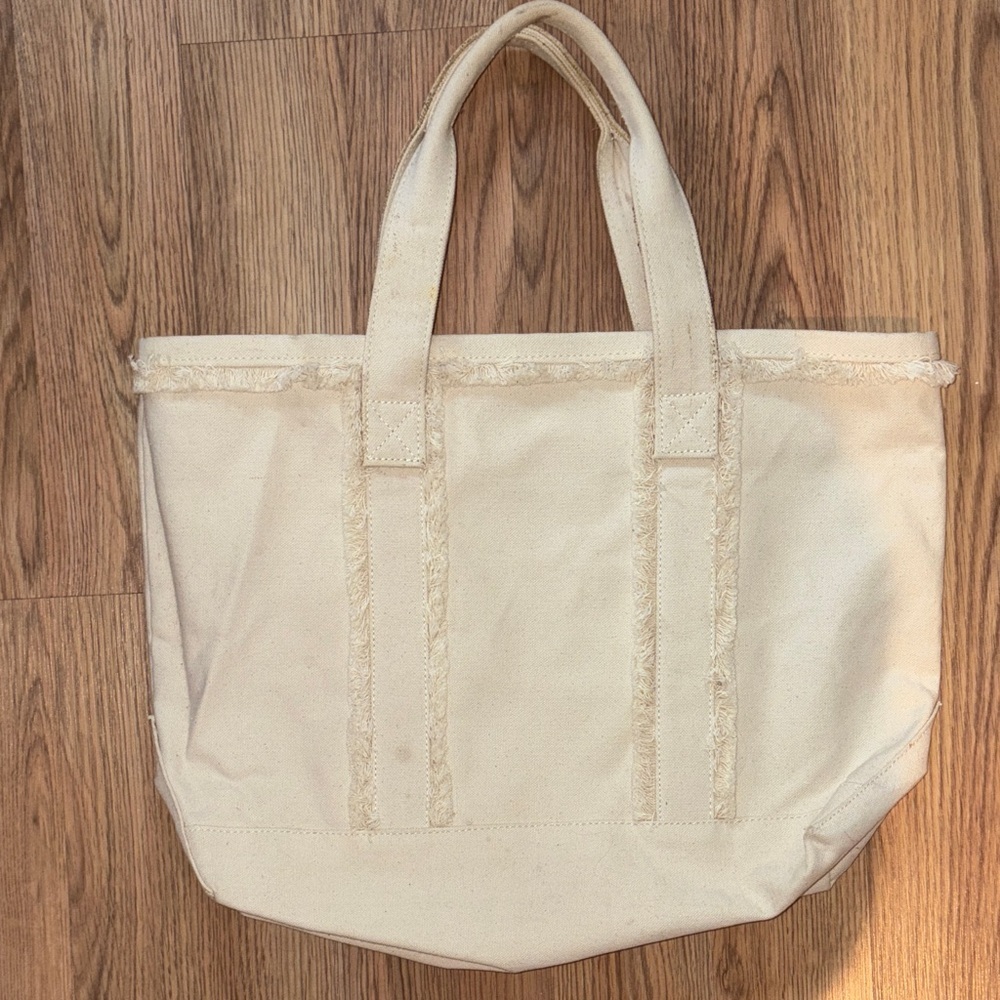 Elegant Cream J.Jill medium size Tote Bag